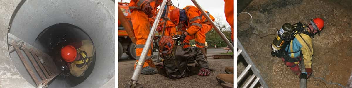 Gas detection in confined spaces
