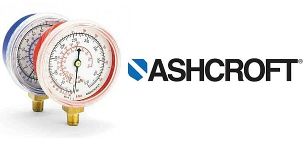 Ashcroft 1007P and 1001T XOR Refrigeration Pressure Gauge