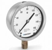 Ashcroft 1009 4.5 – 6 Inch Pressure Gauge