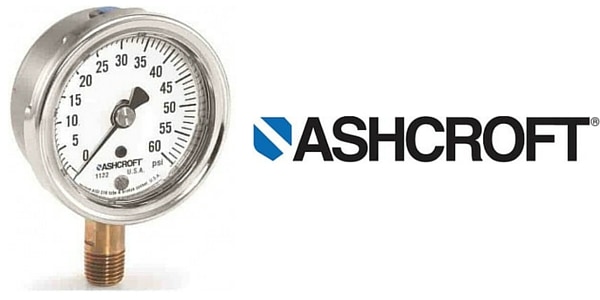 Ashcroft 1122 Industrial Pressure Gauge