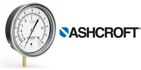 Ashcroft 1495 Low Pressure Diaphragm Receiver Gauge