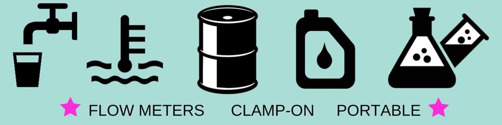 Flow Meters : Ultrasonic & Clamp-on Portable Meters
