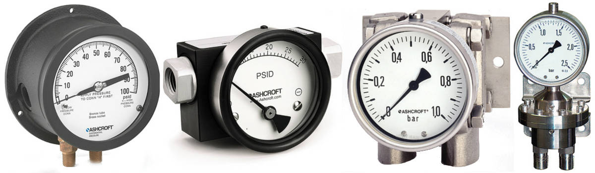 Ashcroft Differential Pressure Gauges