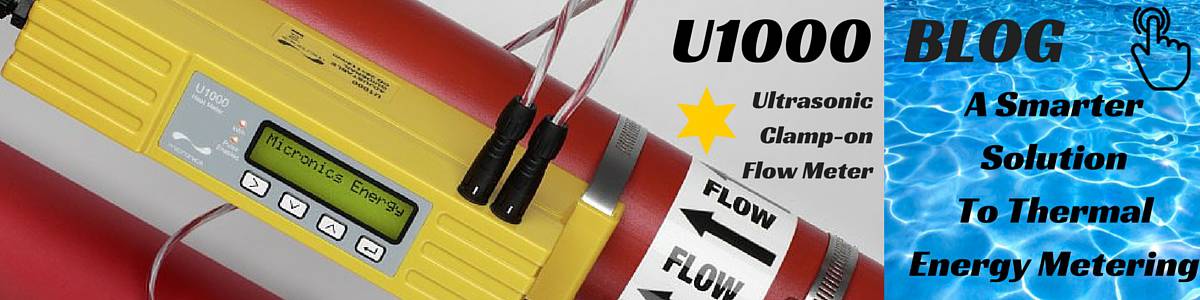Micronics Ultrasonic U1000 Clamp-on Flow Meter