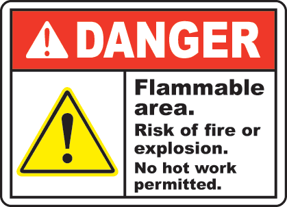 No Hot Work Allowed