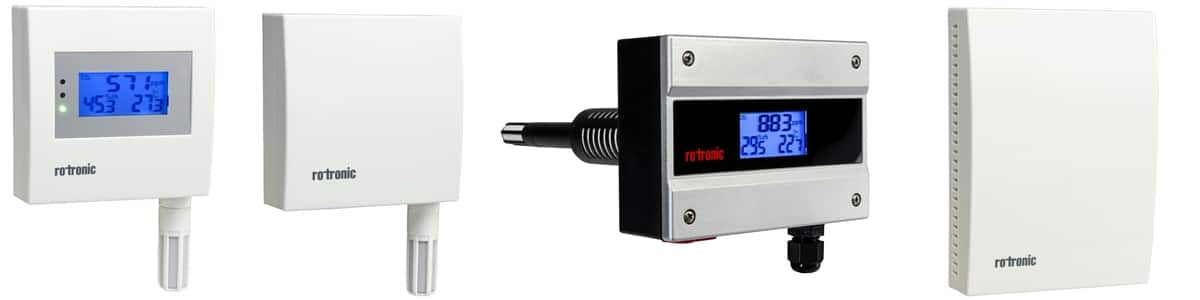 Rotronic CF1 CO2 gas measurement transmitter