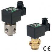 ASCO 320 Solenoid Valves – 1/4, Brass & Stainless Steel, In-line Pilot Valve