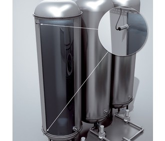 Discontinuous level measurement in storage tanks