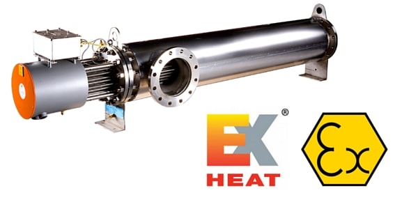 EXHEAT Ex d Flameproof Line Heaters – ATEX Certified Zone 1 & Zone 2 Hazardous Area