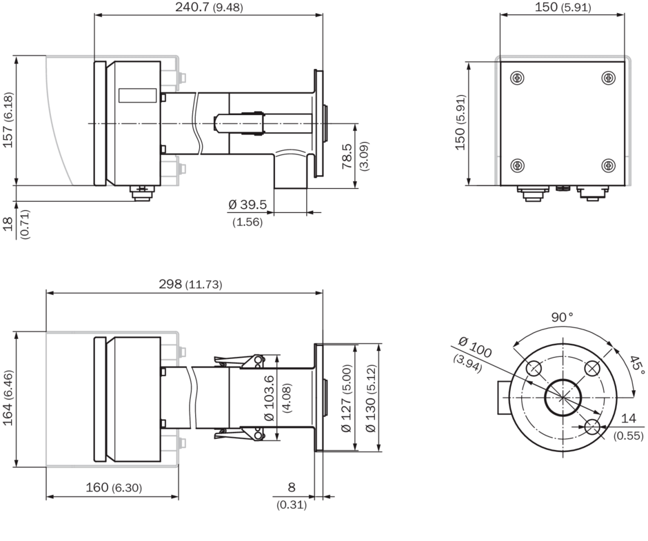 SICK GM901 Sender & Receiver Unit