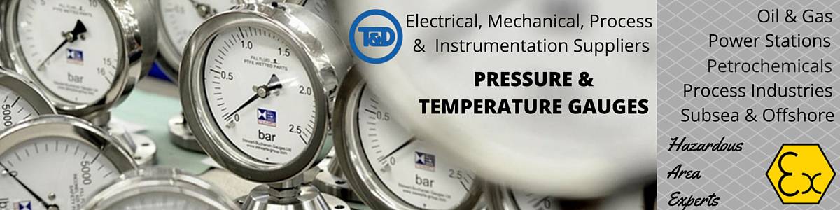 Pressure & Temperature Gauges - Offshore Hazardous Area ATEX