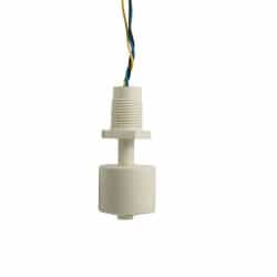 Deeter DE52-10C03 Float Switch - White PVC 10W Form C 3/8
