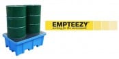 Drum Spill Pallet (Plastic) 205 Litres Drums – Empteezy PP2FW