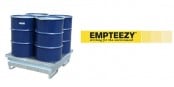 Drum Spill Pallet (Steel) 205 Litres Drums – Empteezy GSP4PG