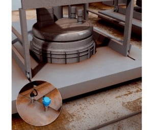 Cooling water pressure and temperature at vacuum degasser