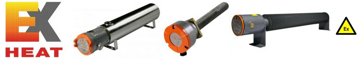 EXHEAT Electrical Heaters - Hazardous Area Zone 1 Zone 2 ATEX