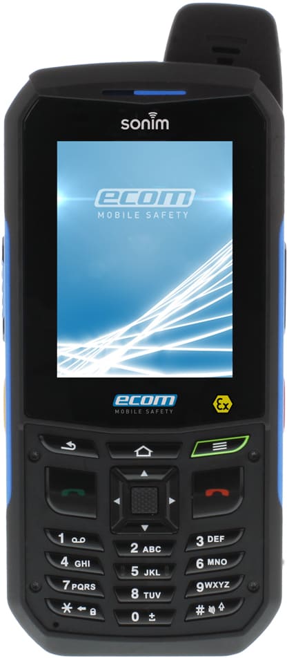ATEX Mobile Phone Zone 1 Hazardous Area - Ecom Ex-Handy 09 Smart Phone