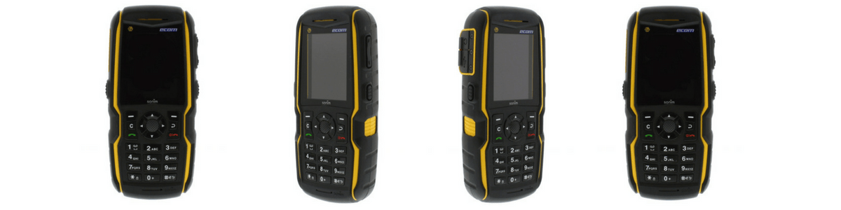 ATEX Mobile Phone Zone 2/22 Hazardous Area - Ecom Ex-HSPA 08 Smart Phone