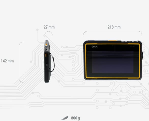 ATEX Tablet Zone 2 Hazardous Area - Ecom Z710-Ex Android Tablet