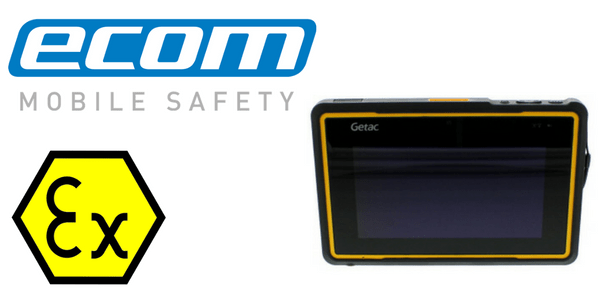 ATEX Tablet Zone 2 Hazardous Area - Ecom Z710-Ex Android Tablet