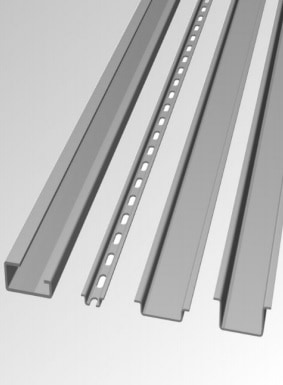DIN standard mounting rail (TS15, TS32 or TS35)