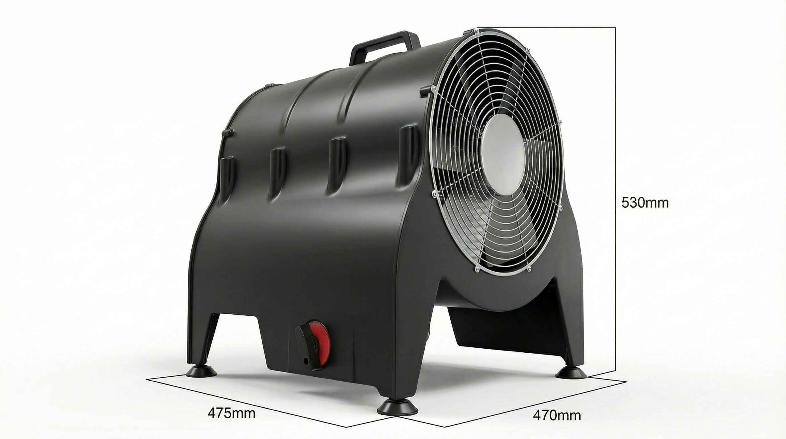 EXHEAT MFH 'The Bulldog' ATEX Fan Heater Measurements, Sizing & Weight