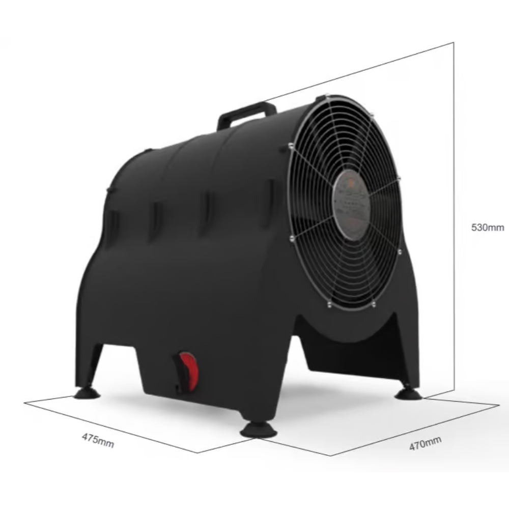EXHEAT MFH 'The Bulldog' ATEX Fan Heater Measurements