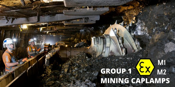 Mining Caplamps - Group 1 M1 M2 Hazardous Area Lighting