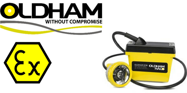 Oldham Caplamp AE16 - Hazardous Area Group 1 Mining M1 ATEX Lamps