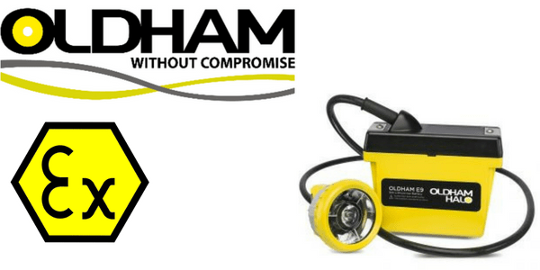 Oldham Caplamp AE9 - Hazardous Area Group 1 Mining M1 ATEX Lamps