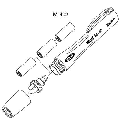 Wolf M-40 Hazardous Area Torch