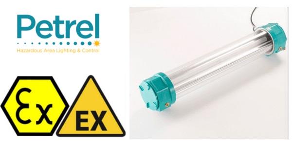 Zone 1 LED Luminaire ATEX – Ex d Linear Light Fittings - Petrel 7 Series