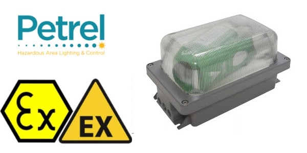 Zone 2 Bulkhead Luminaire EX nR- Petrel DN