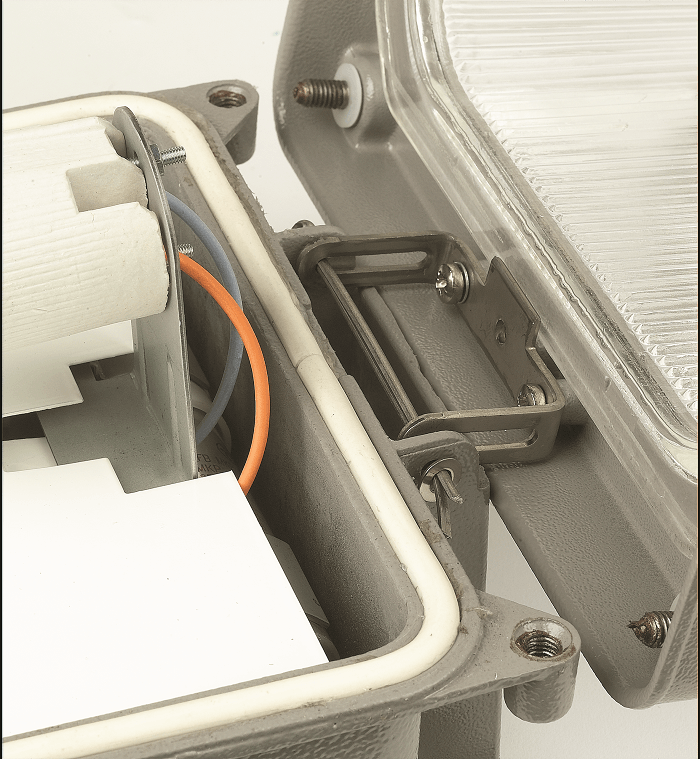 Zone 2 Bulkhead Luminaire EX nR - Hinge