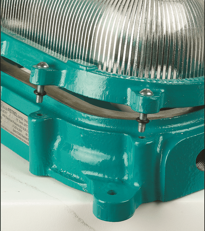 Zone 2 Bulkhead - Terminal Block Access - Lamp Access