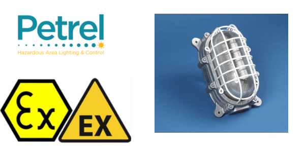 Zone 2 Submersible Bulkhead Hazardous Area Lighting ATEX Certified - Petrel 457