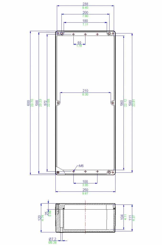 Abtech BPG14 - ATEX Zone 1 Zone 2 Junction Box Electrical Enclosure