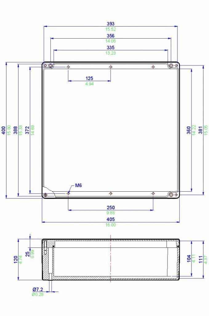 Abtech BPG15 - ATEX Zone 1 Zone 2 Junction Box Electrical Enclosure
