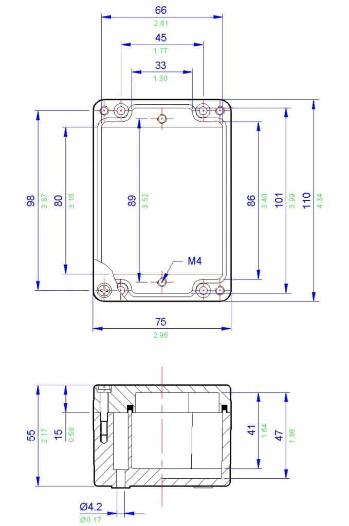 Abtech BPG2 - ATEX Zone 1 Zone 2 Junction Box Electrical Enclosure