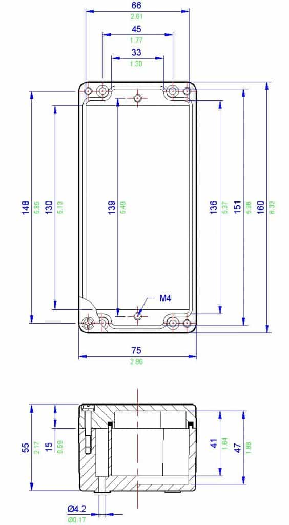 Abtech BPG3 - ATEX Zone 1 Zone 2 Junction Box Electrical Enclosure