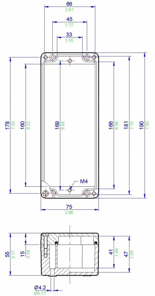 Abtech BPG4 - ATEX Zone 1 Zone 2 Junction Box Electrical Enclosure