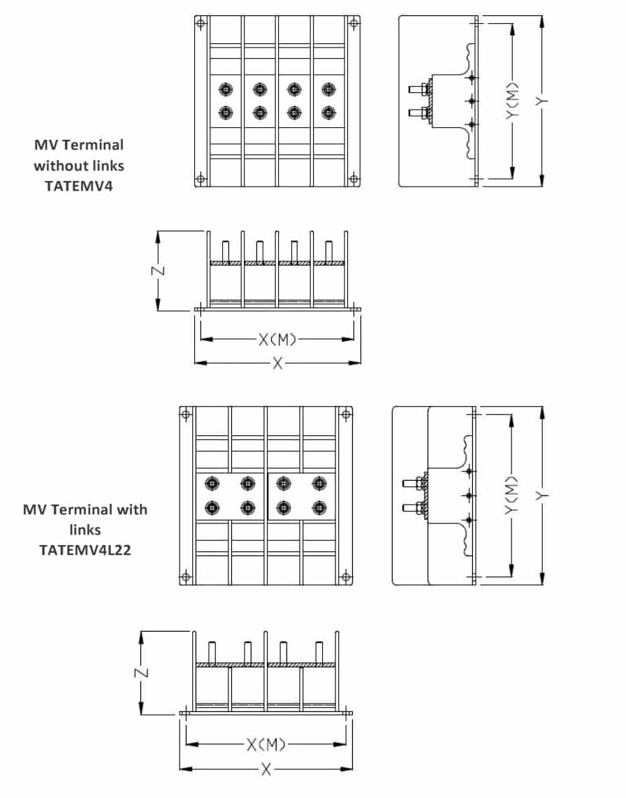 6.6kV Terminal – HV High Voltage Cable Terminal Zone 1 Hazardous Area ATEX