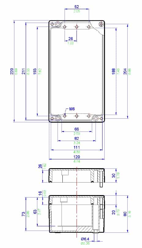 Abtech ZAG10-9 Enclosures - Zone 0, Zone 1 & Zone 2 ATEX