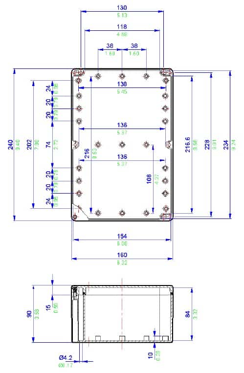 Abtech ZP14 Electrical Enclosures