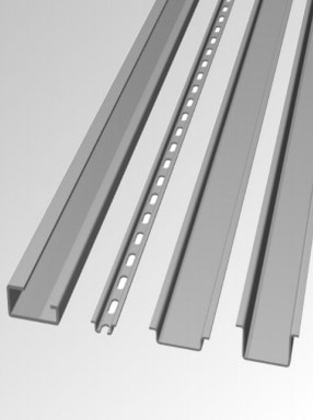 DIN standard mounting rail (TS15, TS32 or TS35)