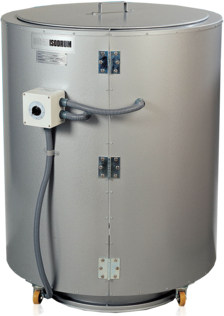 SJASD Adjustable Digital Thermostatic 20—200L Full Coverage Drum Heating Blanket Controller Insulated Drum Heater,12 86cm 