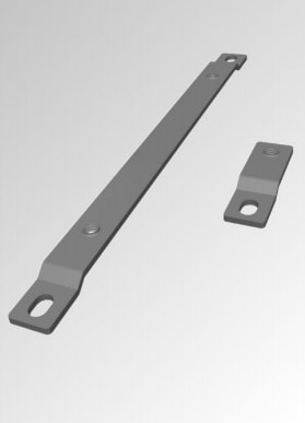 External mounting feet (stainless steel 316)