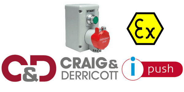 Hazardous Area Stop Control Station Ex ATEX - SSTH/GS/P/F1/MG/COZ