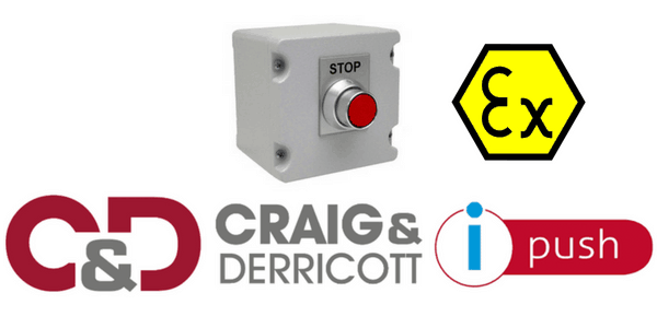 Hazardous Area Stop Control Station Ex ATEX - STOH/RS/MG/COZ