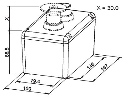 Craig & Derricott ESSH/GS/P/MG/COZ – Dimensions